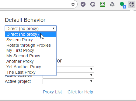 proxy per tab browser