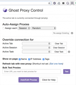 Ghost Proxy Control