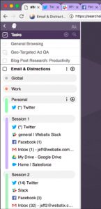 The Sidebar - Ghost Browser